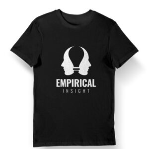 Black Empirical Insight Logo T-shirt