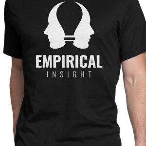 Black Empirical Insight Logo T-shirt