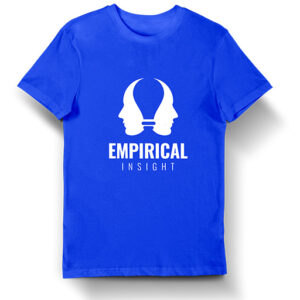 Blue Empirical Insight Logo T-shirt